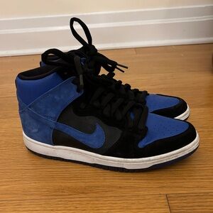 Nike Dunk High Black Royal Blue (2014) – Men’s US 10